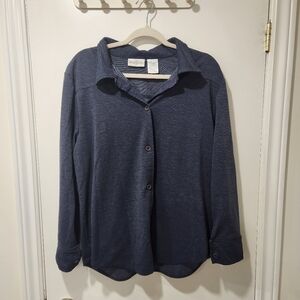 Premier Collection Navy Button Down